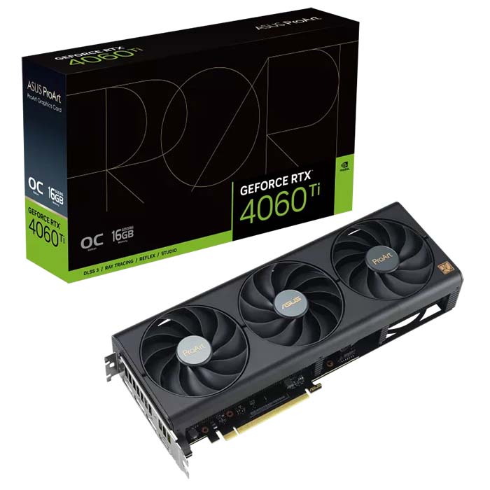 TNC Store - Card Màn Hình ASUS ProArt GeForce RTX 4060 Ti OC edition 16GB GDDR6